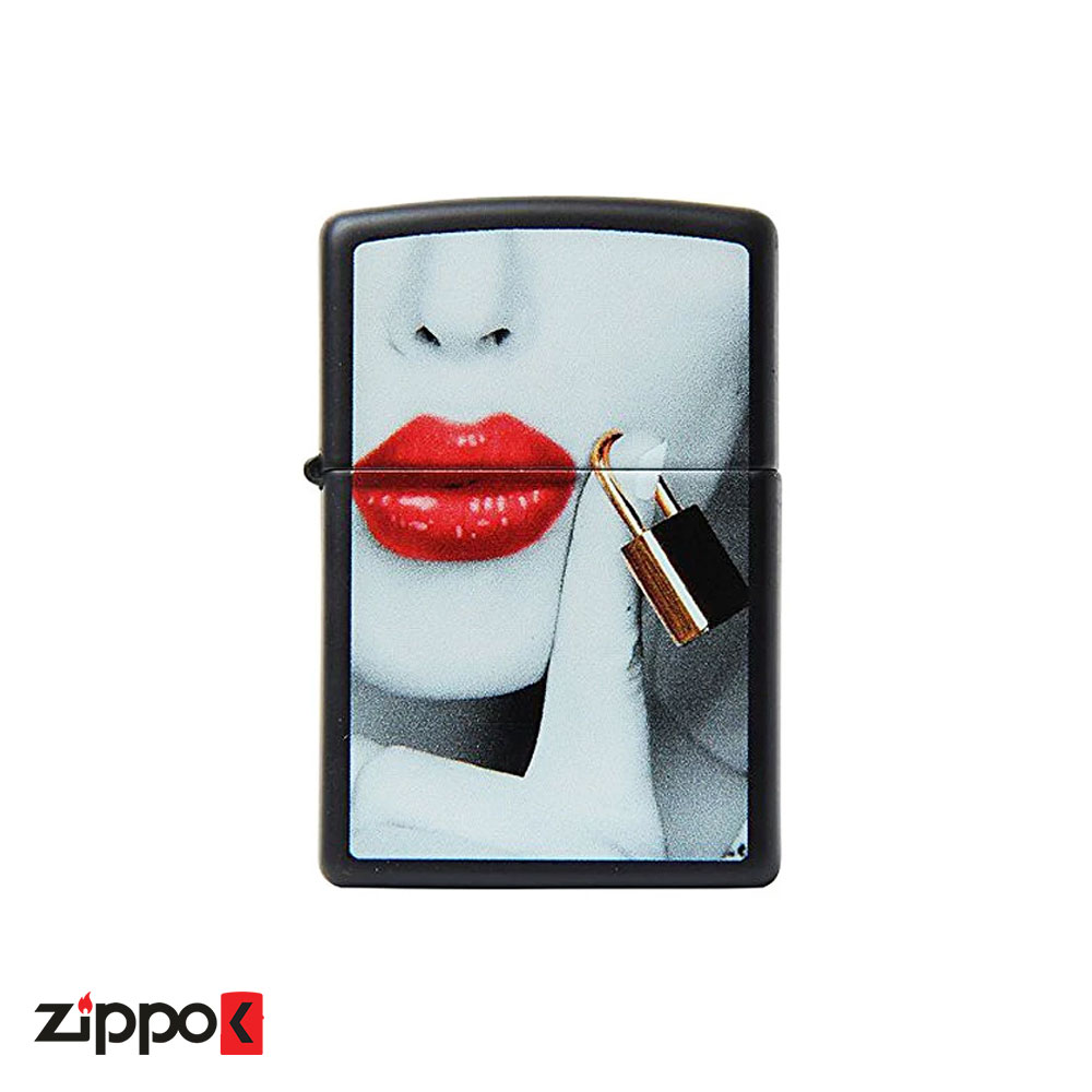 فندک زیپو اصل Zippo Locked Lips کد 29089