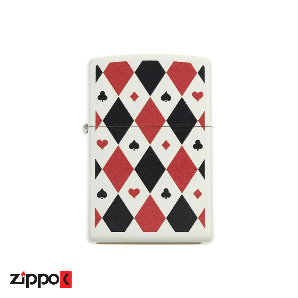 فندک زیپو اصل Zippo Poker Pattern کد 29191