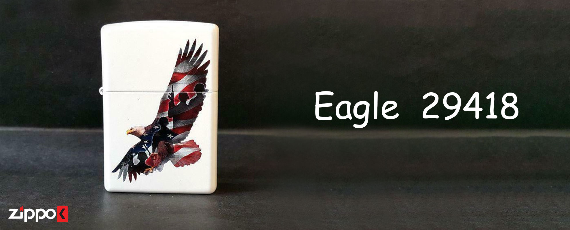 فندک زیپو اصل Zippo Eagle کد 29418