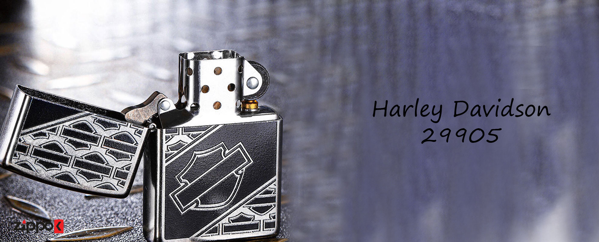 فندک زیپو اصل Zippo Harley Davidson کد 29905