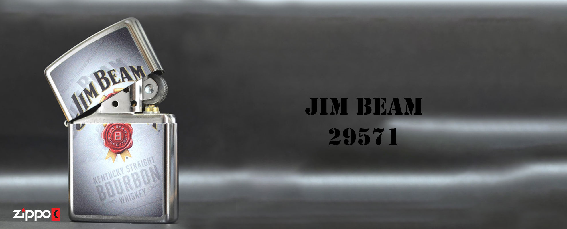 فندک زیپو اصل Zippo Jim Beam کد 29571