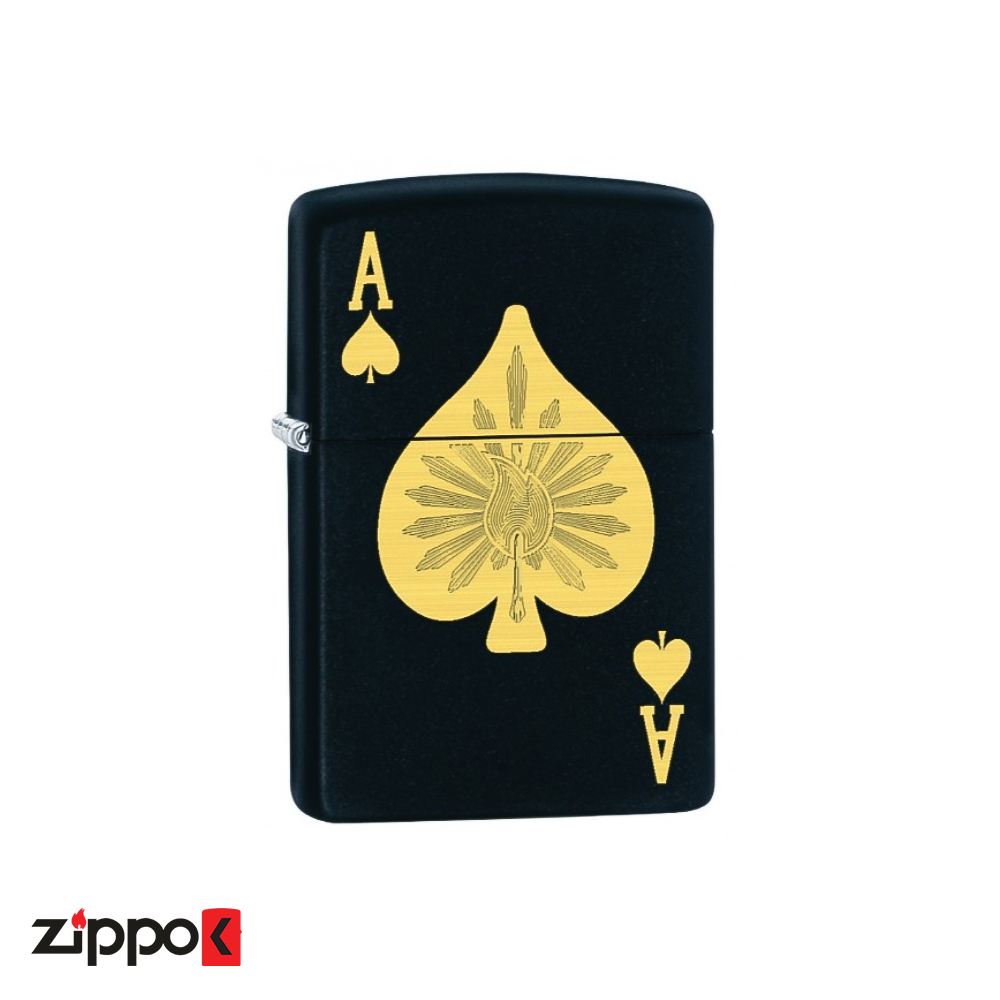 فندک زیپو Zippo Ace matte 218 کد 218-040507