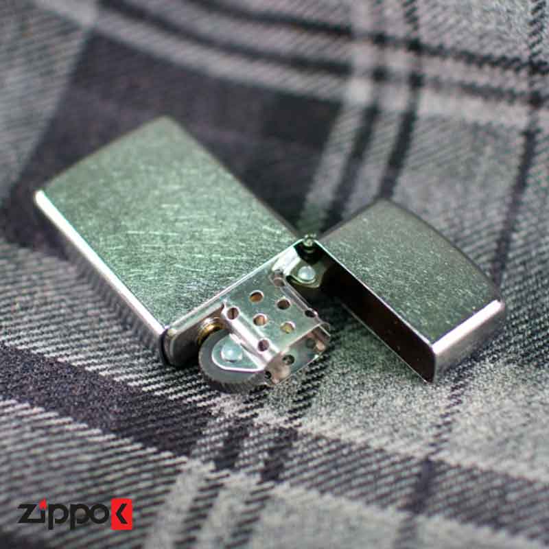 فندک زیپو اصل Zippo Slim Street Chrome کد 1607