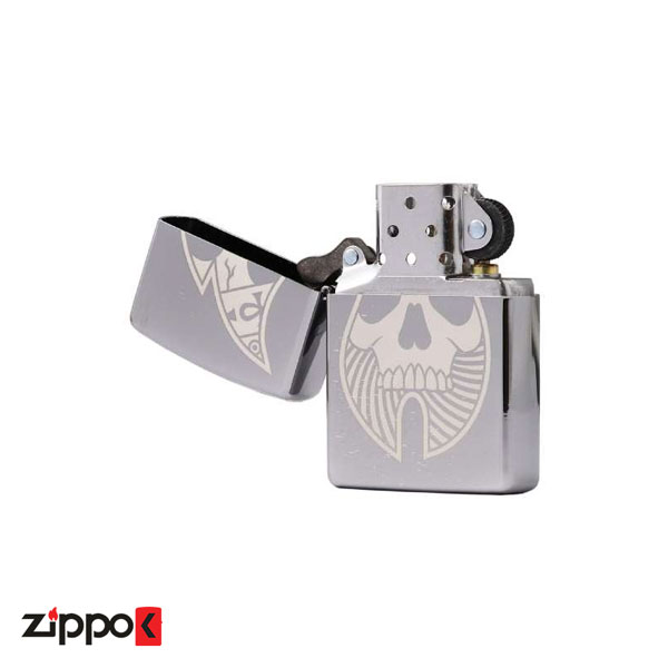 خرید فندک زیپو اصل Zippo Skull Flame کد 29697