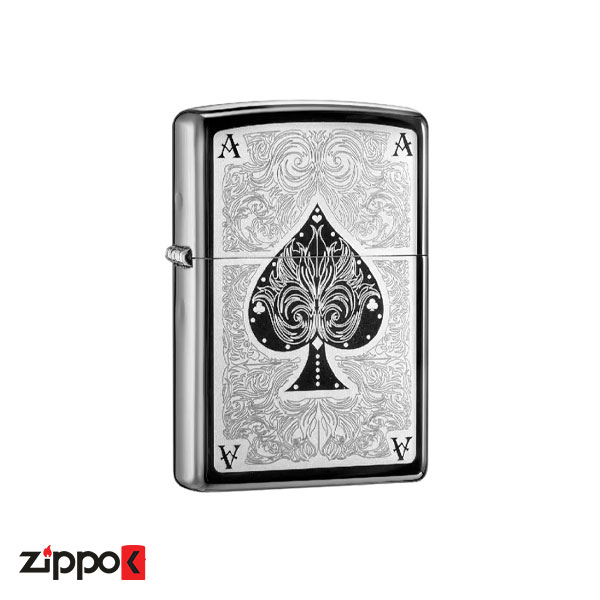 خرید فندک زیپو اصل Zippo ACE FILIGRE کد 28323