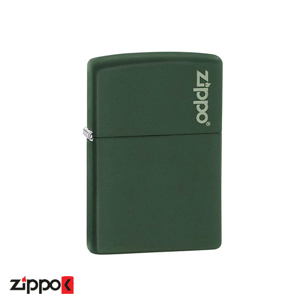 فندک زیپو اصل Zippo Green Matte کد 221ZL