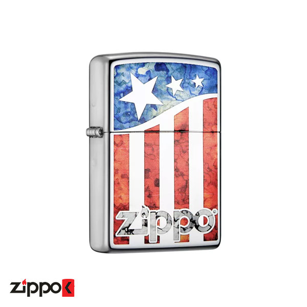 خرید فندک زیپو اصل Zippo US Flag کد 29095