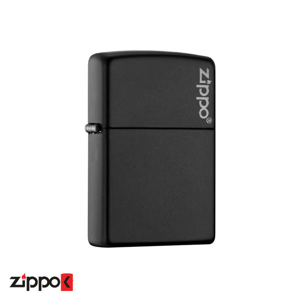 خرید فندک زیپو اصل Zippo Classic Black Matte کد 218ZL - زیپوک