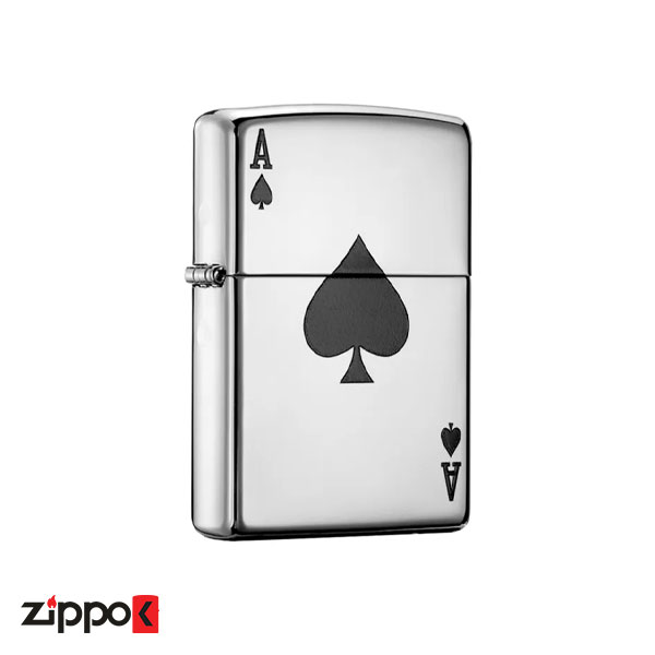 خرید فندک زیپو اصل Zippo Simple Spade Design کد 24011 - زیپوک