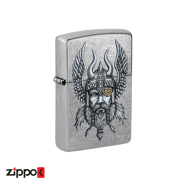 فندک زیپو اصل Zippo Viking Warrior Design کد 29871