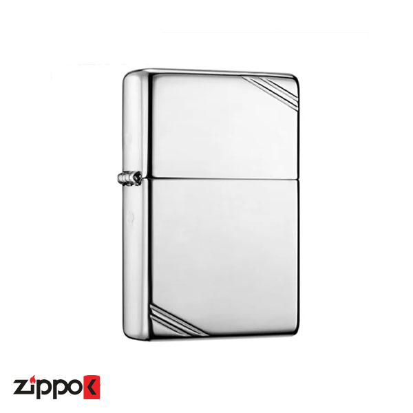 خرید فندک زیپو Zippo HP Chrome Vintage with Slashes کد 260 - زیپوک