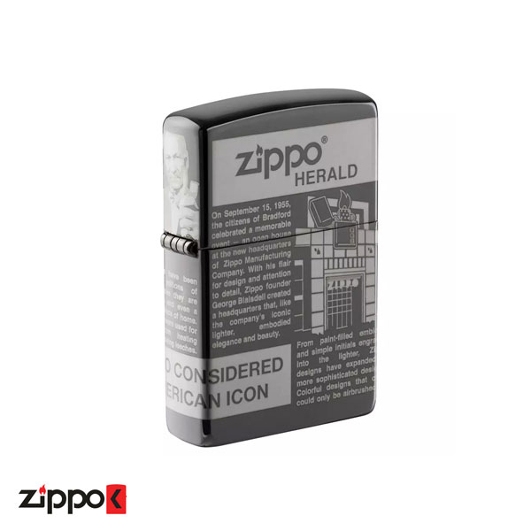 فندک زیپو اصل 150 Zippo Newsprint کد 49049