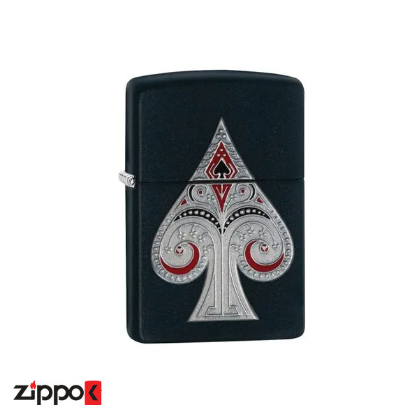 فندک زیپو اصل 218 Zippo SPADE EMBLEM کد 29491