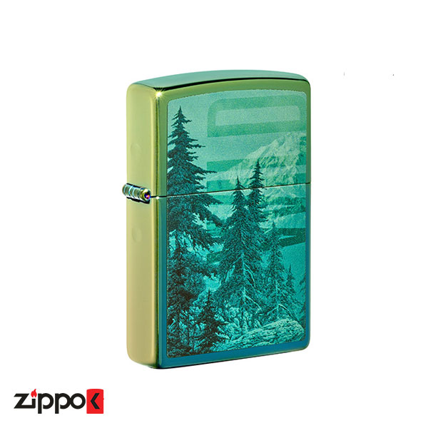 فندک زیپو اصل Zippo Mountain Design کد 49461