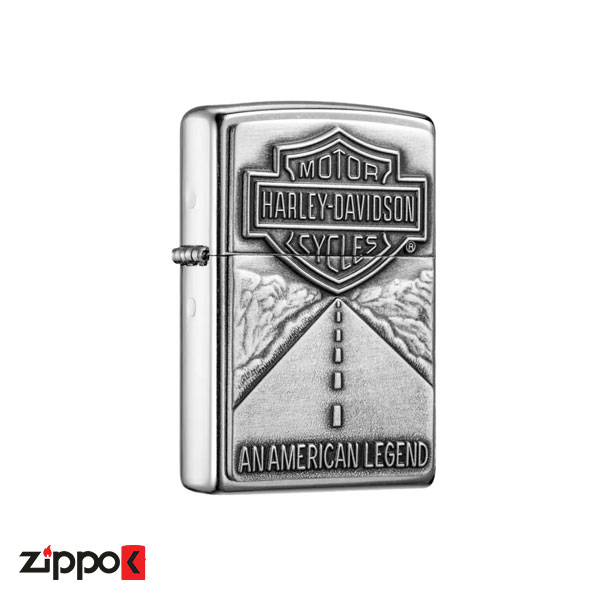 خرید فندک زیپو اصل Zippo HD AMERICAN LEGEND کد 20229 - زیپوک