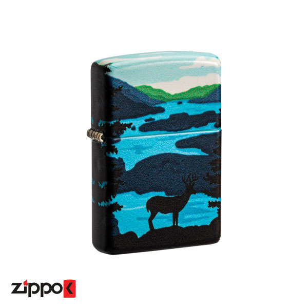 قیمت فندک زیپو Zippo Deer Landscape Design کد 49483 - زیپوک