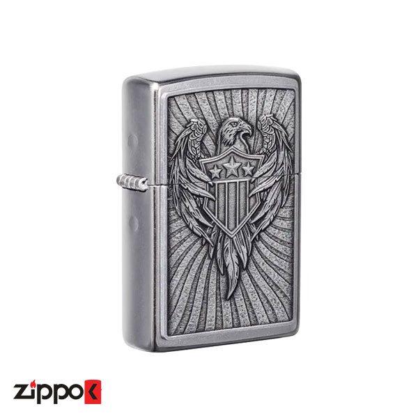 قیمت فندک زیپو اصل Zippo Eagle Shield کد 49450 - زیپوک