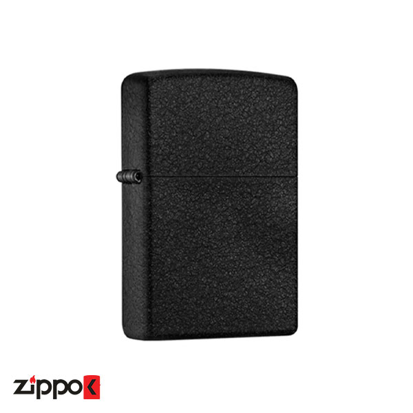 خرید فندک زیپو اصل Zippo Black Crackle کد 236 - زیپوک