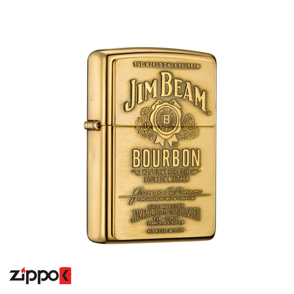 خرید و قیمت فندک زیپو اصل Zippo Jim Beam کد 254 BJB 929 از زیپوک