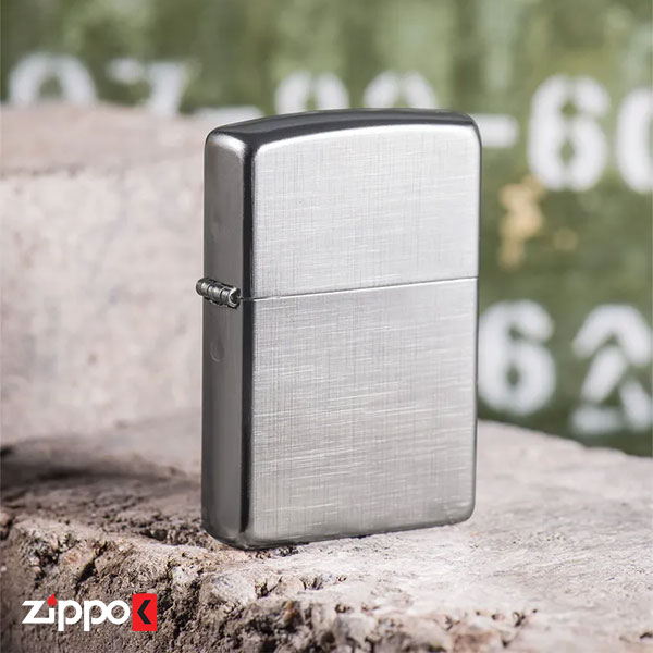 خرید و قیمت فندک زیپو اصل Zippo Linen Weave کد 28181 از زیپوک