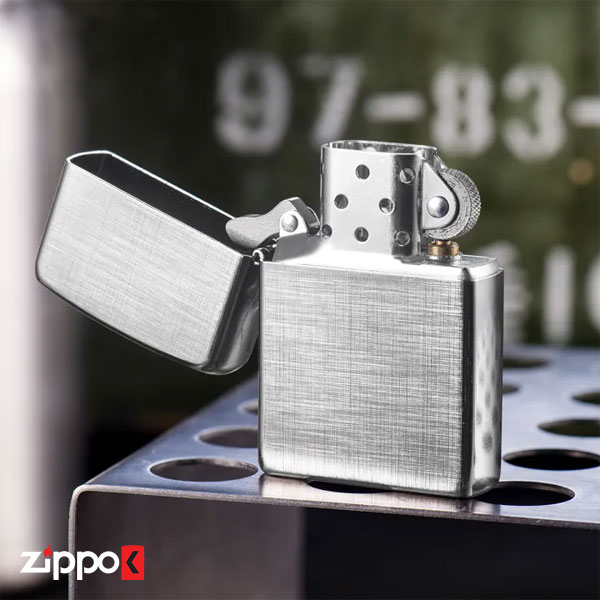 خرید و قیمت فندک زیپو اصل Zippo Linen Weave کد 28181 از زیپوک