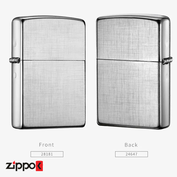 خرید و قیمت فندک زیپو اصل Zippo Linen Weave کد 28181 از زیپوک