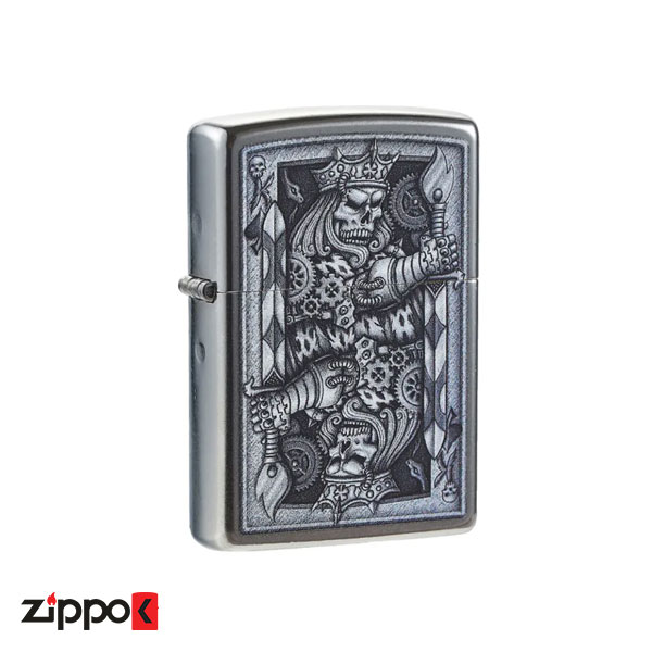 فندک زیپو اصل 29877 Zippo Steampunk King Spade