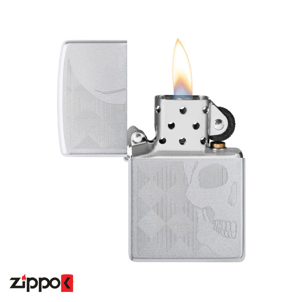 فندک زیپو اصل 48208 Zippo Skull Design