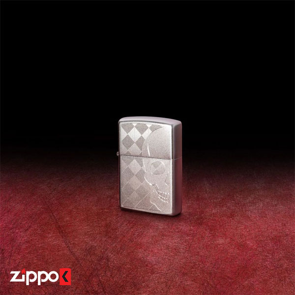 فندک زیپو اصل 48208 Zippo Skull Design