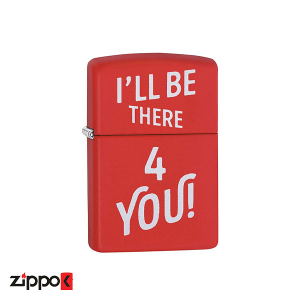 فندک زیپو اصل Zippo I'LL BE There Design 233