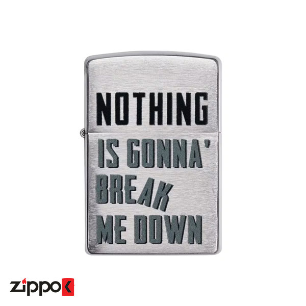 فندک زیپو اصل Zippo Nothing Is Gonna Design CI412261