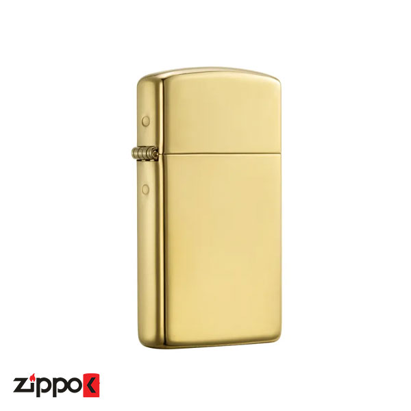 فندک زیپو اصل Zippo Slim Solid Brass 1654b