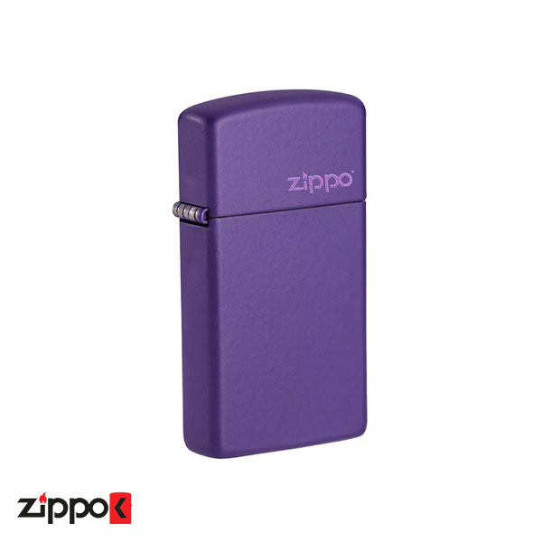 فندک زیپو اصل Zippo Slim Purple Matte کد 1637ZL