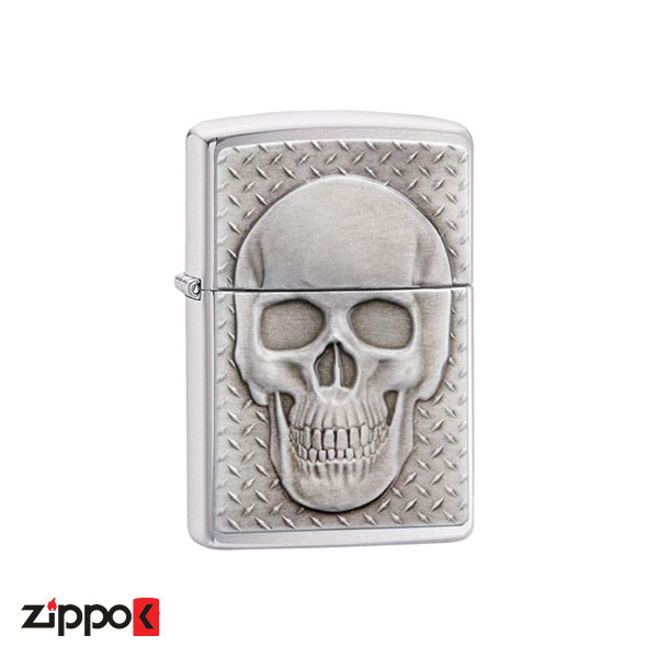 فندک زیپو اصل 29818 Zippo Skull with Brain Surprise