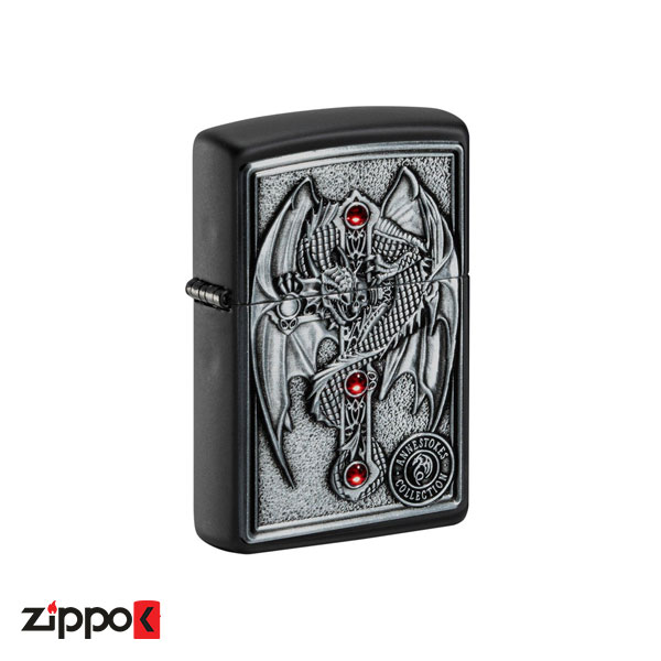 فندک زیپو اصل Zippo Anne Stokes Gothic Guardian 49755