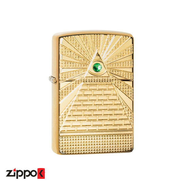 خرید فندک زیپو اصل Zippo Eye of Providence Design 49060