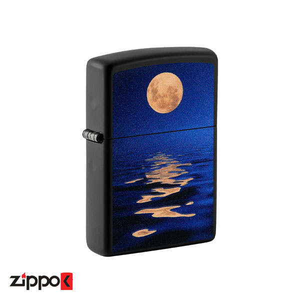 فندک زیپو اصل Zippo Full Moon Design کد 49810