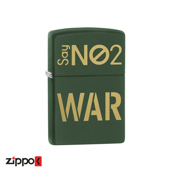 فندک زیپو اصل Zippo 221 Say No To War MP402954