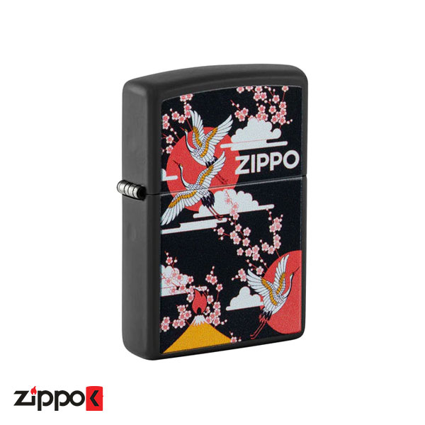 فندک زیپو اصل Zippo Lighter Kimono Design 48182