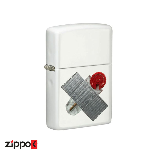 فندک زیپو اصل Zippo 214 Stupid Art Flint کد 48137