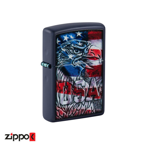 فندک زیپو اصل Zippo 239 Americana Design 48189