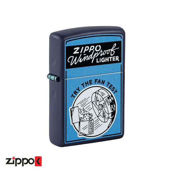 فندک زیپو اصل Zippo 239 Fan Test Design کد 48144