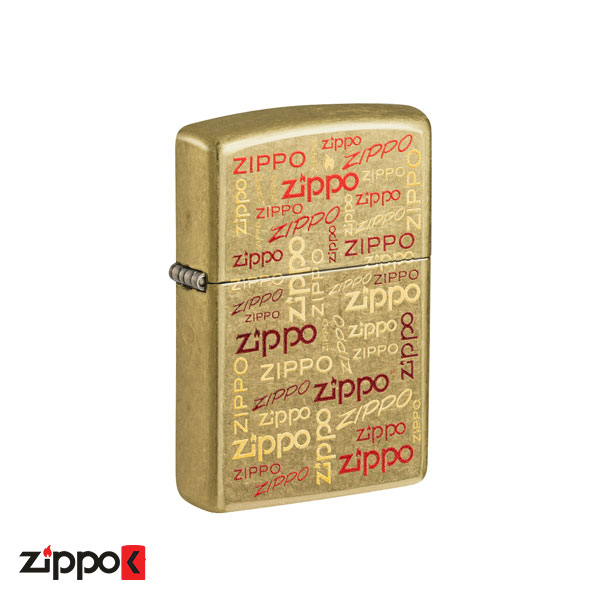 فندک زیپو اصل 48703 Zippo Logo Design