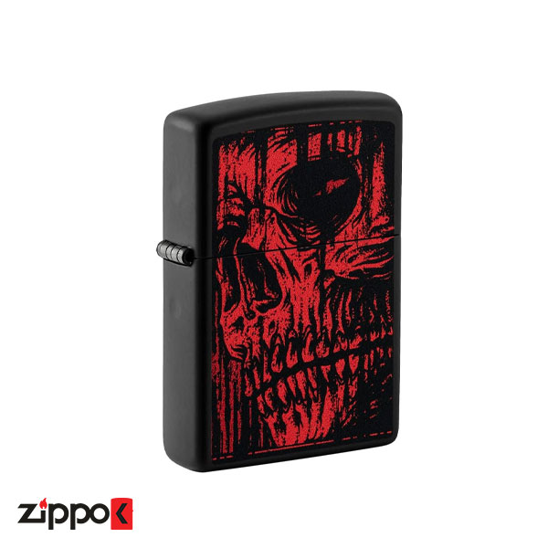 فندک زیپو اصل 49775 | Zippo Red Skull Design