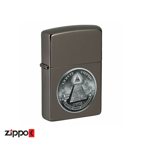 فندک زیپو اصل 49395 | Zippo Dollar Design