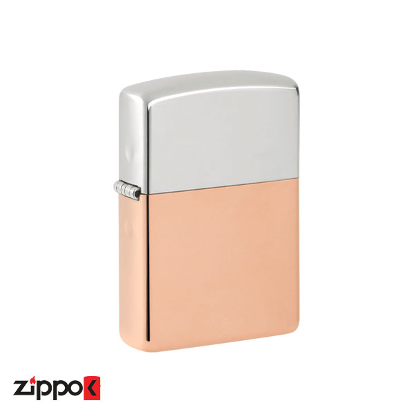 فندک زیپو اصل 48694 | Zippo Bimetal Case Copper