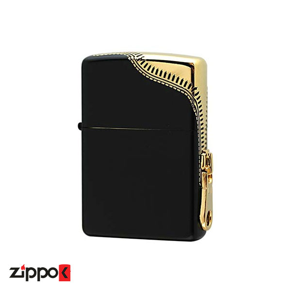 فندک زیپو کاستوم Zippo Zipper Gold Plated Design