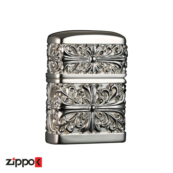 فندک زیپو کاستوم ژاپن | Zippo Metal Jacket 2NMJ CRO