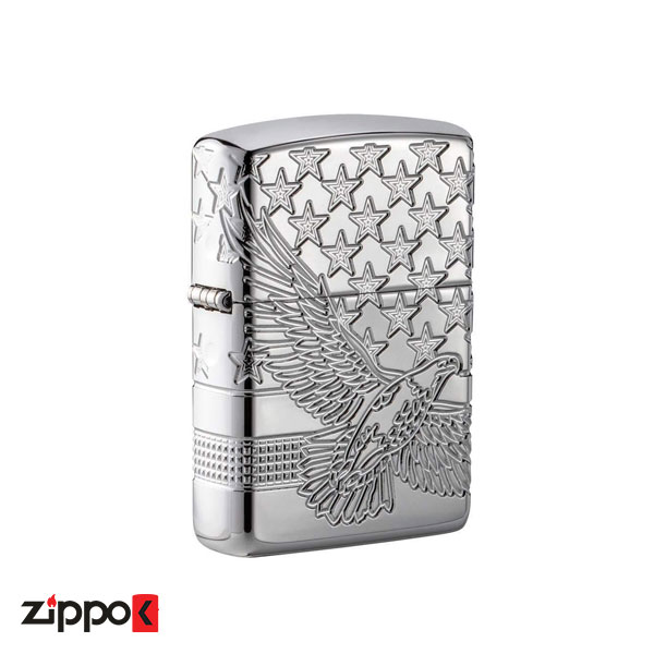 فندک زیپو اصل 49027 | Zippo Patriotic Eagle Design