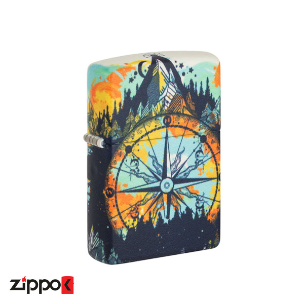 فندک زیپو اصل 49805 | Zippo Compass Design